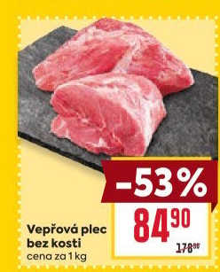 Vepřová plec bez kosti