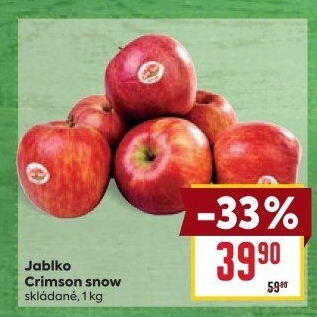 Jablka Crimson Snow