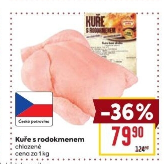 Kuře s rodokmenem Vodňanské kuře