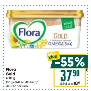 Margarín Gold Flora