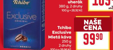 Mletá káva Tchibo Exclusive