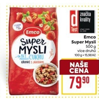 Müsli Super Mysli Emco