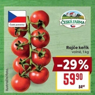 Rajčata keříková Česká farma