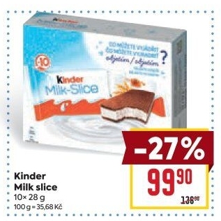 Řez mléčný Kinder
