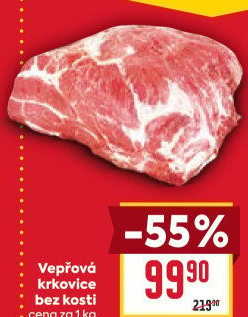 Vepřová krkovice bez kosti