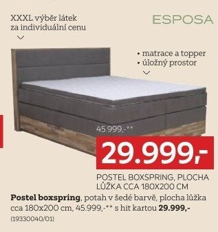 POSTEL BOXSPRING