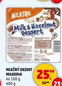 Dezert mléčný Milkeria