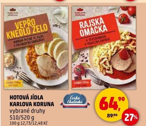Hotová jídla Karlova Koruna