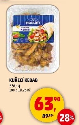 Kuřecí kebab Morliny