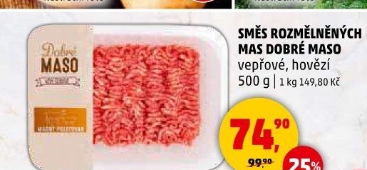 Mleté maso mix Dobré maso