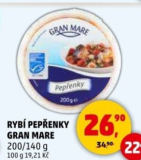 Rybí pepřenky Gran Mare