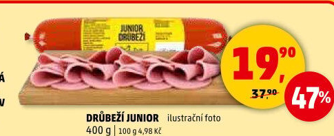 Salám drůbeží Junior