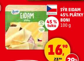 Sýr Eidam 45% Boni