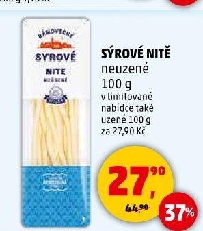 Sýrové nitě Bánovecké Milsy