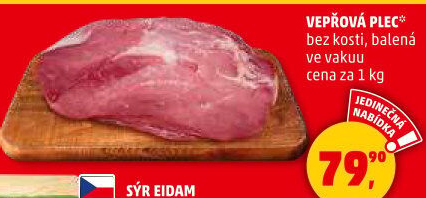 Vepřová plec bez kosti