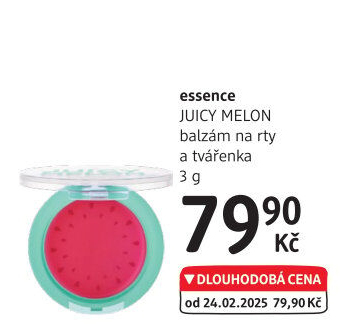 Balzám na rty a tvářenka Essence