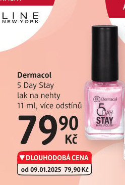 Lak na nehty 5 Day Stay Dermacol