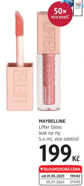 Lesk na rty Lifter Gloss Maybelline