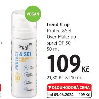Sprej Over make-up OF 50 Protect&