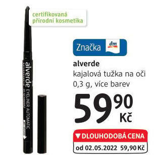 Tužka na oči kajalová Alverde