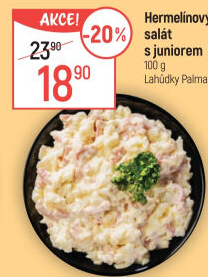 Hermelínový salát s juniorem