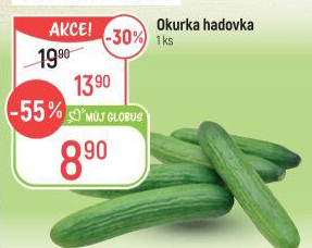 Okurka salátová - hadovka