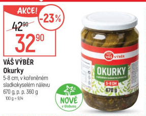 Okurky Váš Výběr