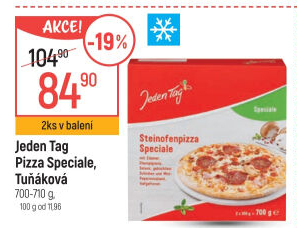 Pizza mražená Jeden Tag