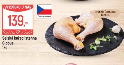 Selská kuřecí stehna Globus