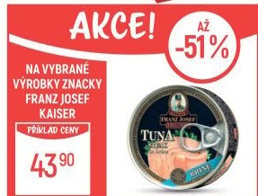 Tuňák ve vlastní šťávě Exclusive Franz Josef Kaiser