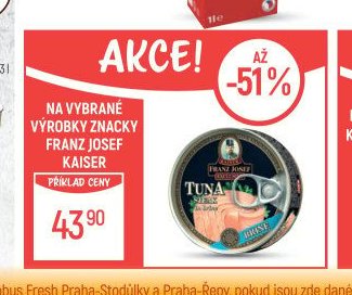 Výrobky značky Franz Josef Kaiser