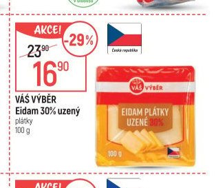 Váš Výběr Eidam 30% uzený