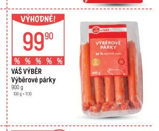 Váš Výběr Výběrové párky
