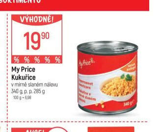 My Price Kukuřice