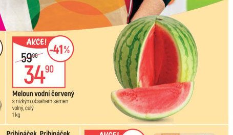 Meloun vodní červený