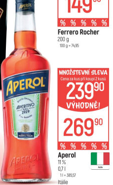 Aperitiv Aperol
