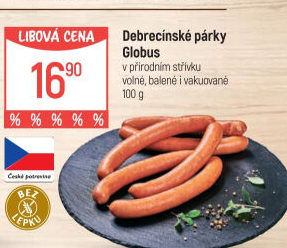 Párky debrecínské Globus
