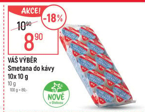 Smetánky do kávy Váš Výběr