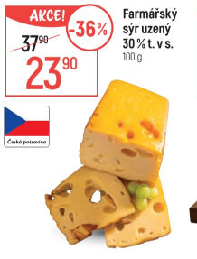 Sýr Farmářský uzený