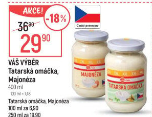 Tatarská omáčka Váš Výběr