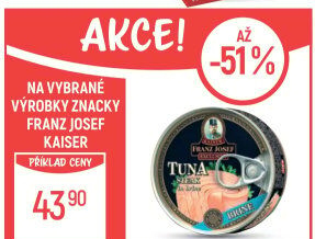 Tuňák ve vlastní šťávě Exclusive Franz Josef Kaiser