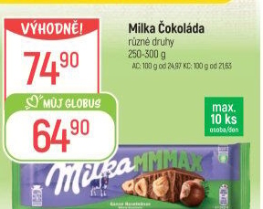 Čokoláda Milka