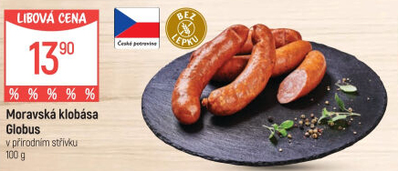Moravská klobása Globus