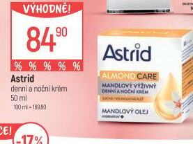 Pleťový krém výživný mandlový Nutri Skin Astrid