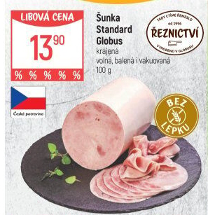 Šunka standardní Globus