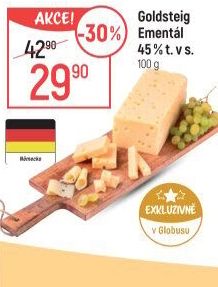 Sýr Ementál 45 % Goldsteig