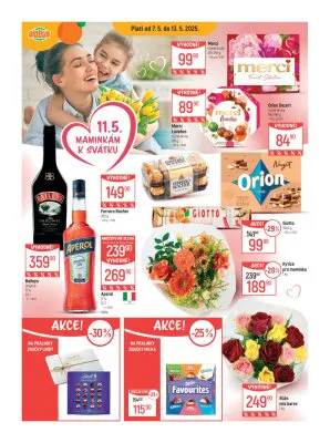 akční leták Globus 7.5.2025-13.5.2025