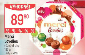 Bonboniéra Lovelies Merci