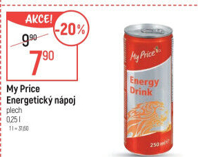 Energetický nápoj My Price