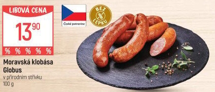 Moravská klobása Globus
